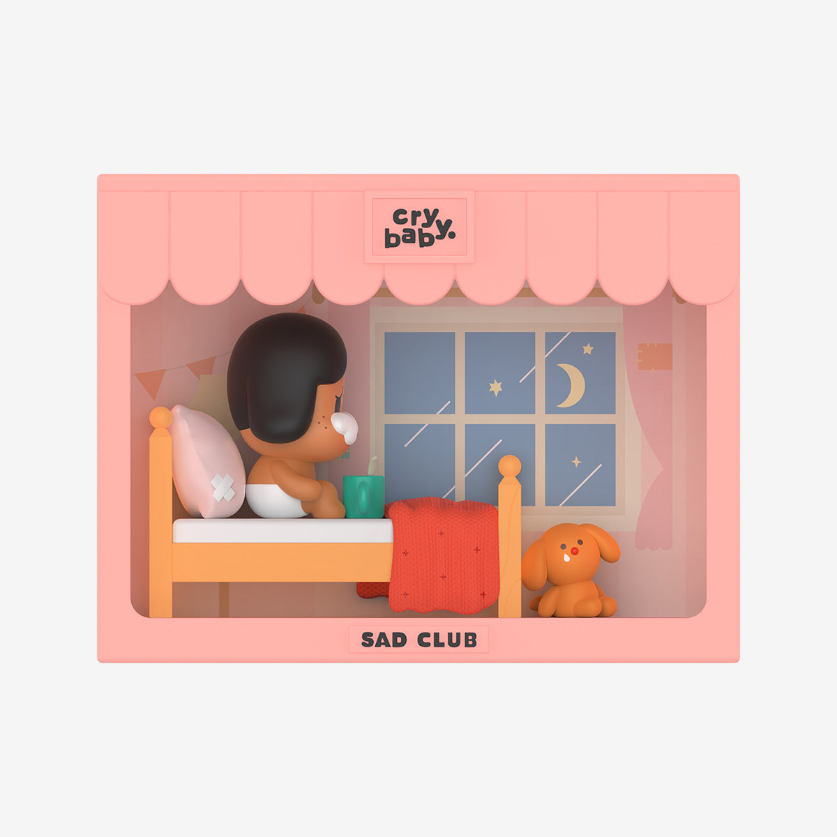 POP MART CRYBABY Sad Club Series Scene Sets [1 Blind Box]
