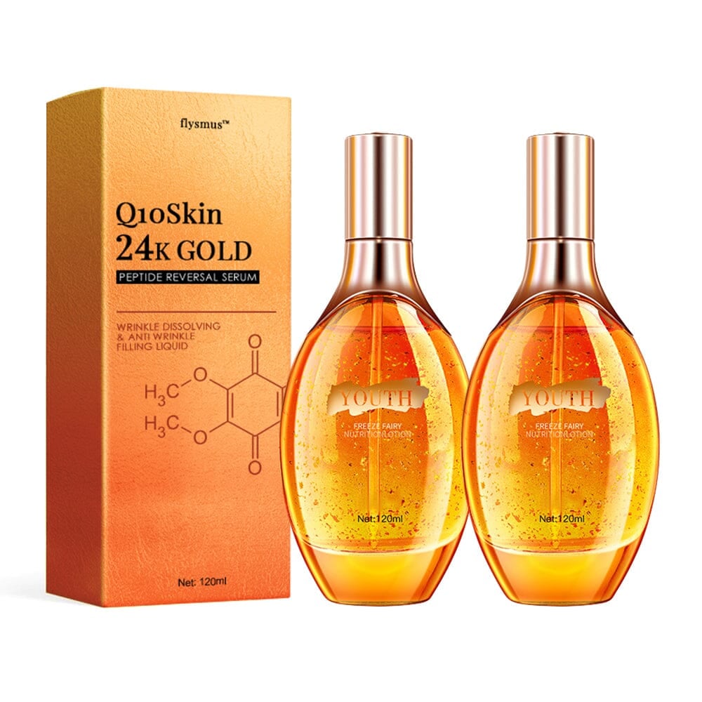 🔥 Hot Sale 49% OFF 🔥 Q10 Skin 24K Gold Peptide Reversal Serum✨