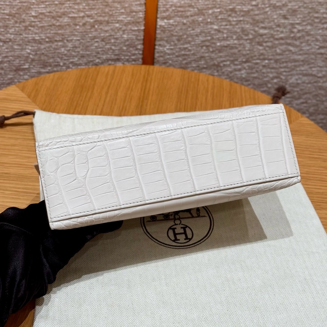 Hermes Kelly Pochette 1 10Craie Handbag (Handmade to Order)