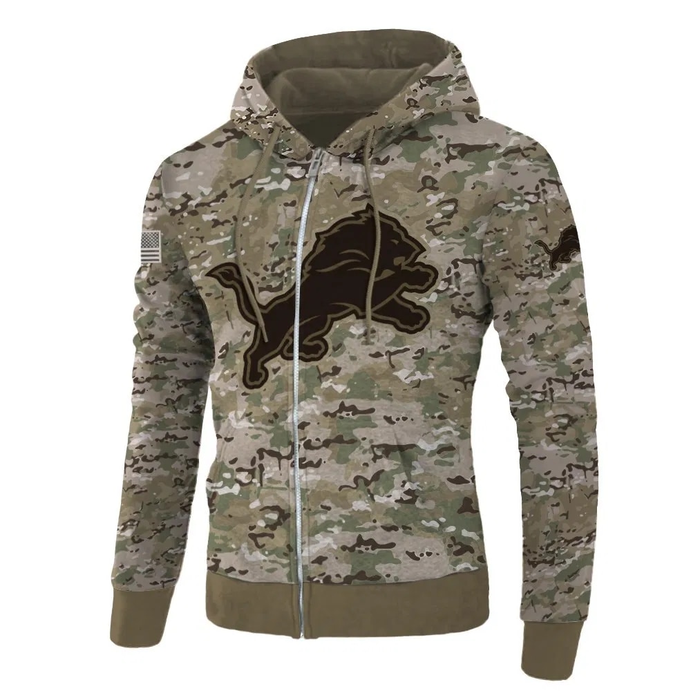 DETROIT LIONS 3D HOODIE  DDLL005