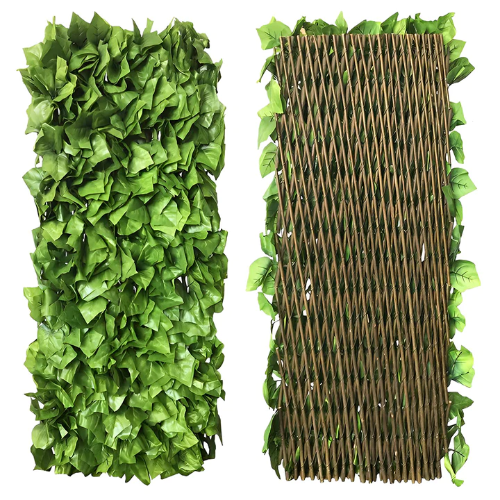 Expandable Faux Privacy Fence