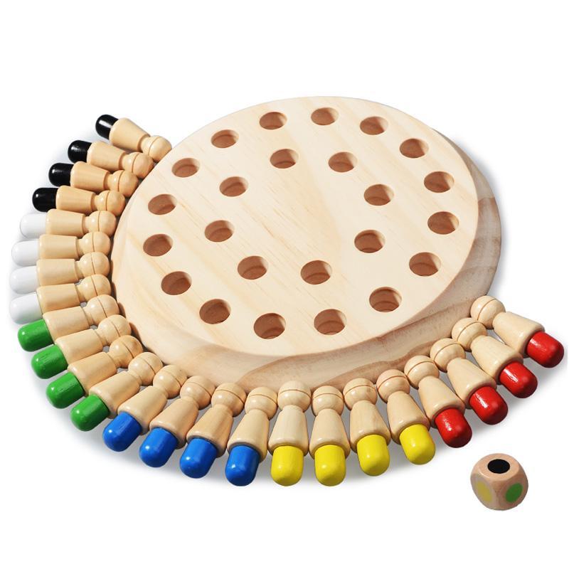(🌲Early Christmas Sale- SAVE 48% OFF)Wooden Memory Match Stick Chess-BUY 2 GET 10% OFF & FREE SHIPPING