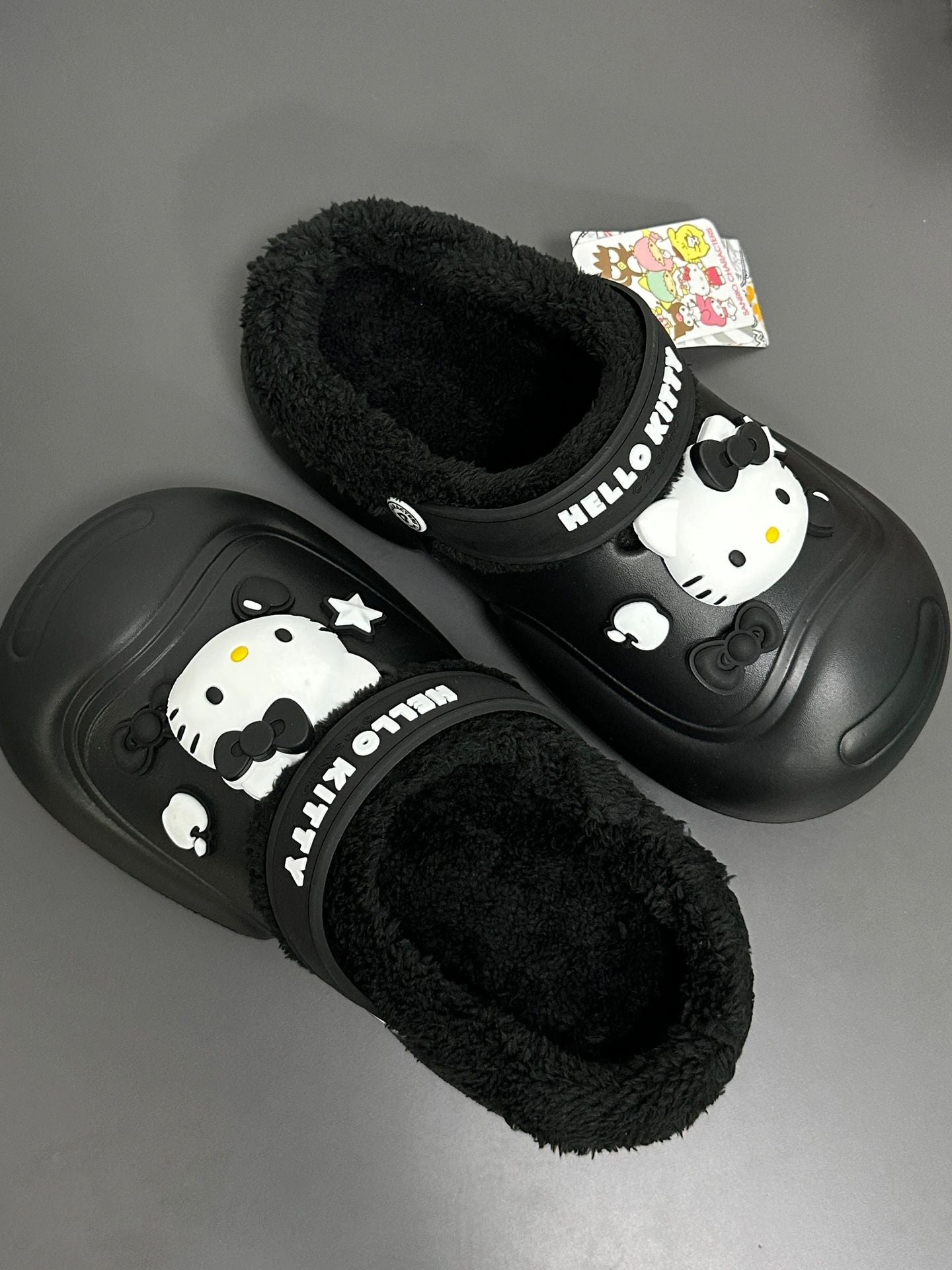 KT Slides Fuzzy for Women Slippers Winter Warm Plush Comfy Non-Slip Waterproof House Cloud Slide Slippers for Indoor Outdoor