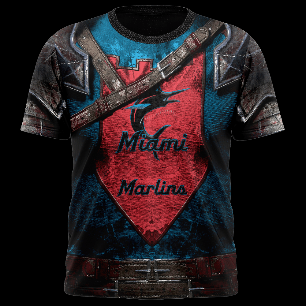 MIAMI MARLINS 3D WARRIORS HOODIE