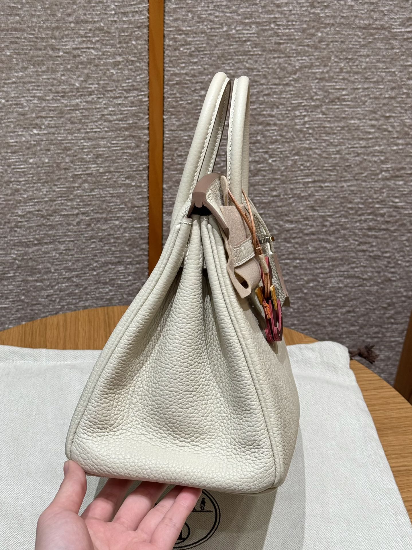 Hermès Birkin 10Craie Handbag (Handmade to Order)