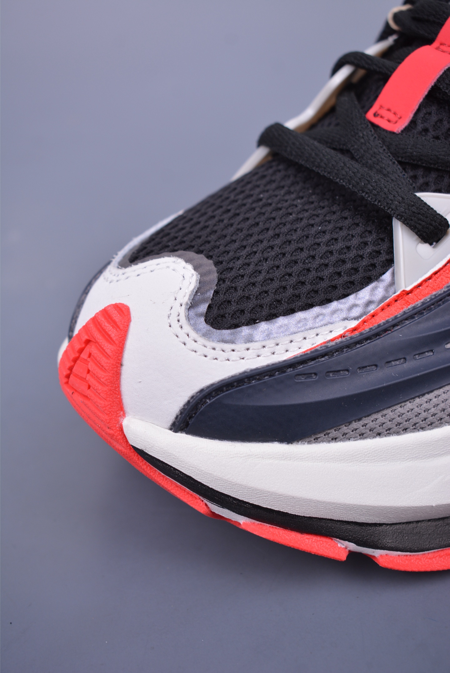 Adidas Vento XLG MTW Daddy Shoes Black, Gray and Red JR6392