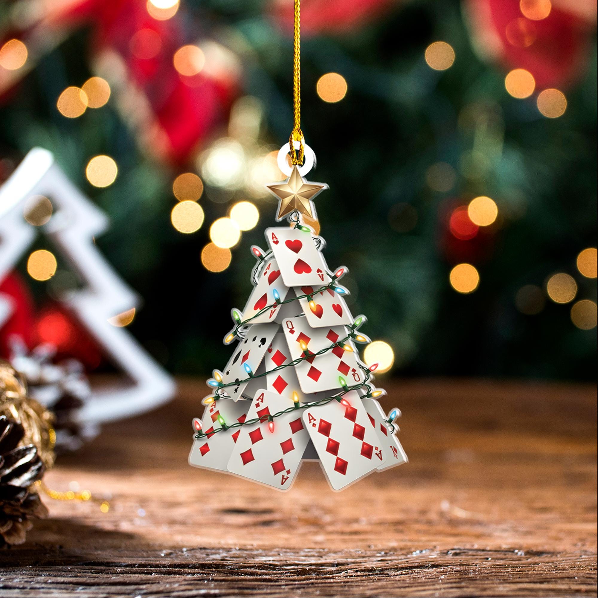 🃏🎄Christmas Gamecards Ornament