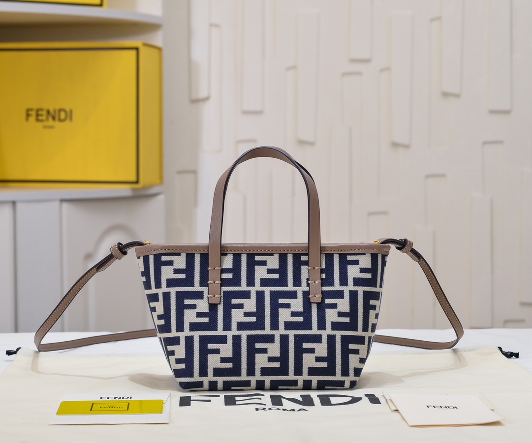 FENDI Monogram Roll Mini Vegetable Basket 7723