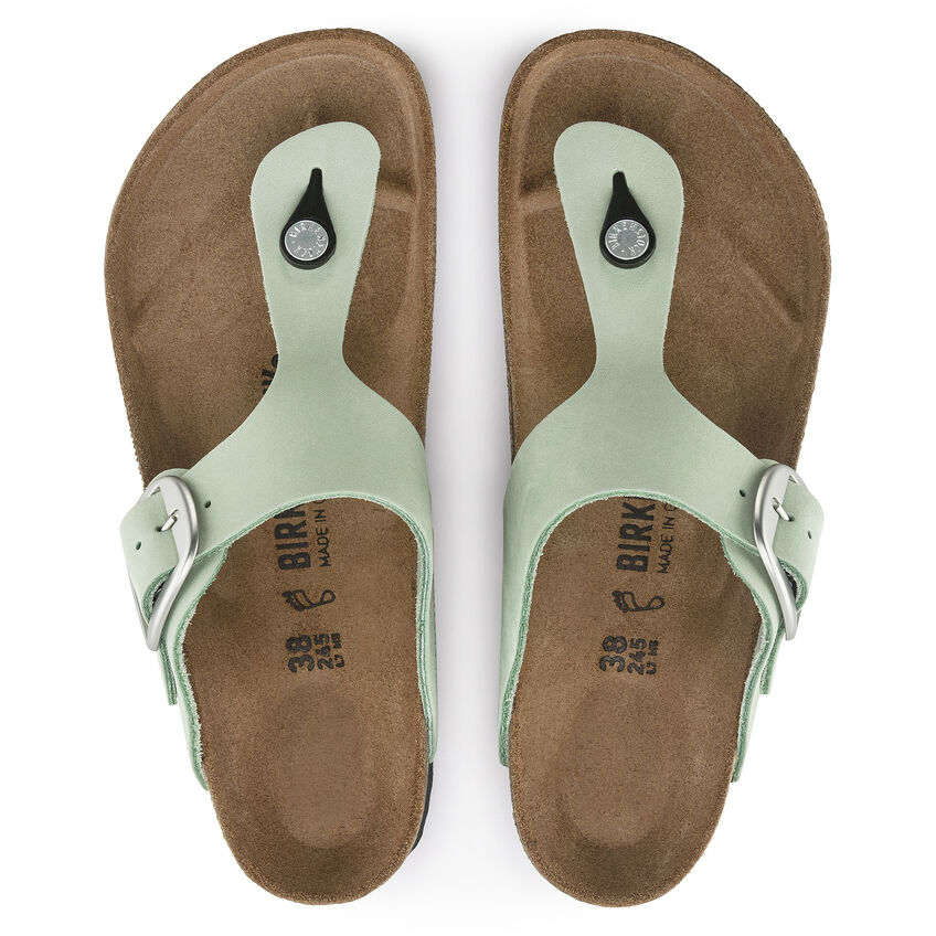Gizeh Big Buckle Nubuck Leather B-16779