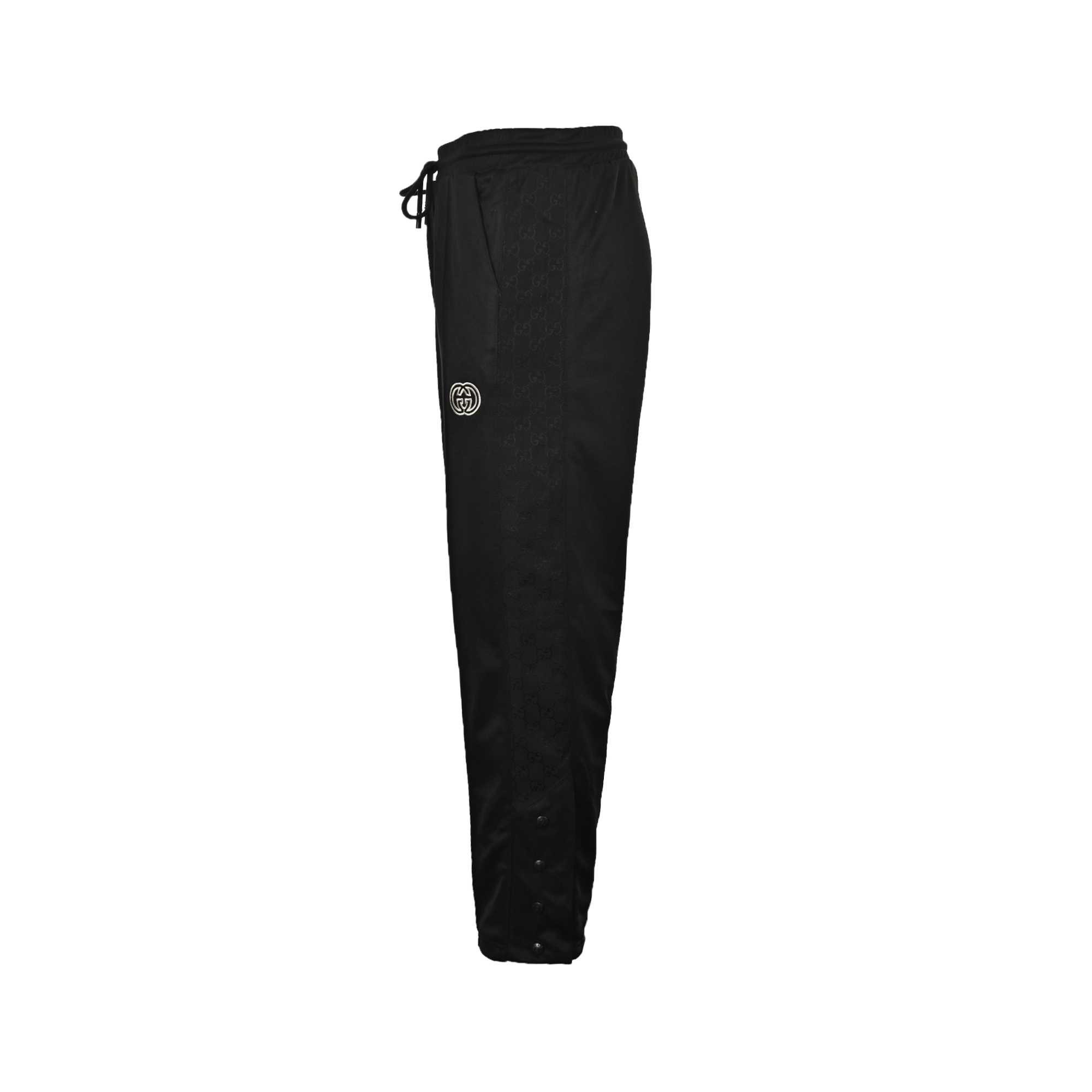 Gucci 24Fw hollow double G embroidered half-zip school uniform suit trousers