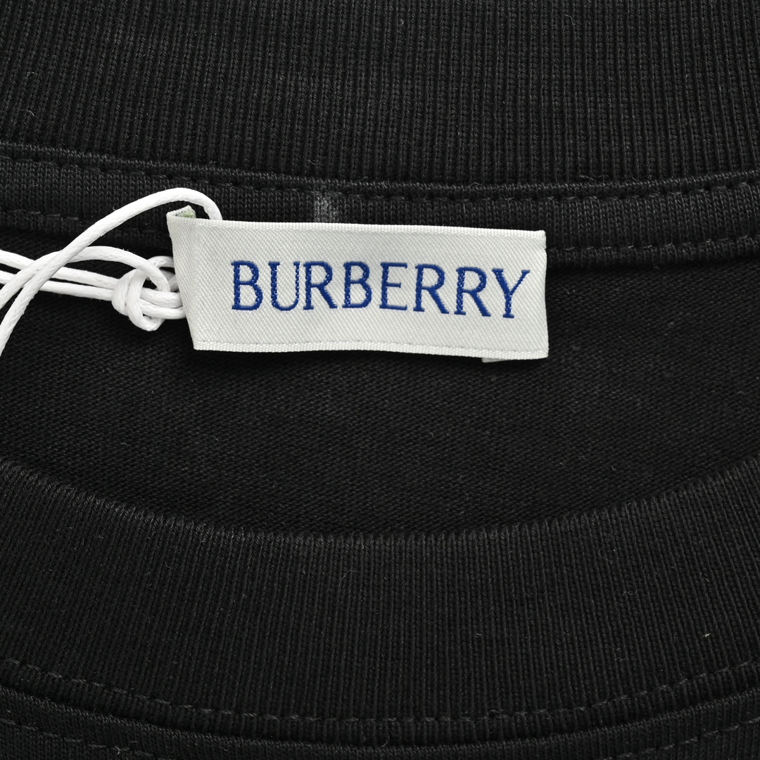 Burberry 24ss shoulder horse print short sleeves
