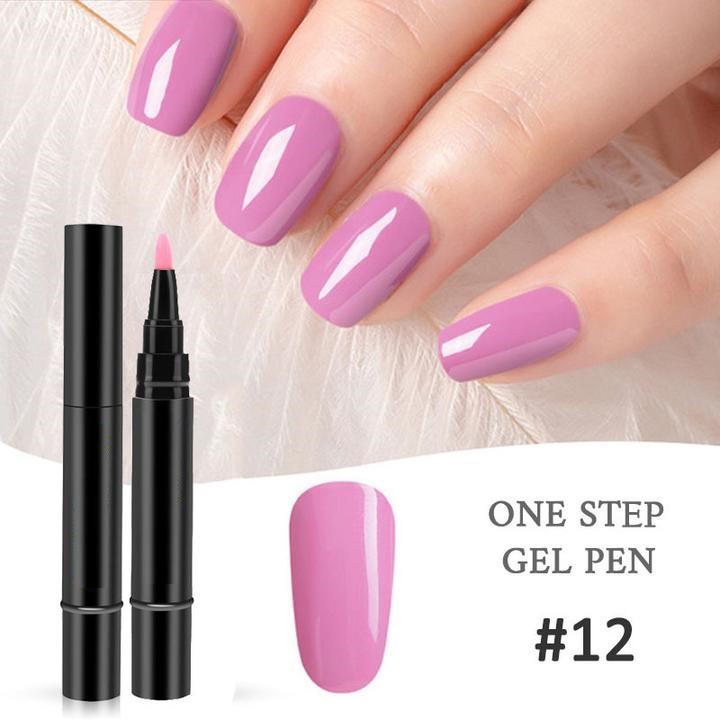 (🔥Last Day Flash Sale-50% OFF)One Step Nail Gel Pen-🎉Buy 9 Get 9 Free Now(Get All Color)!
