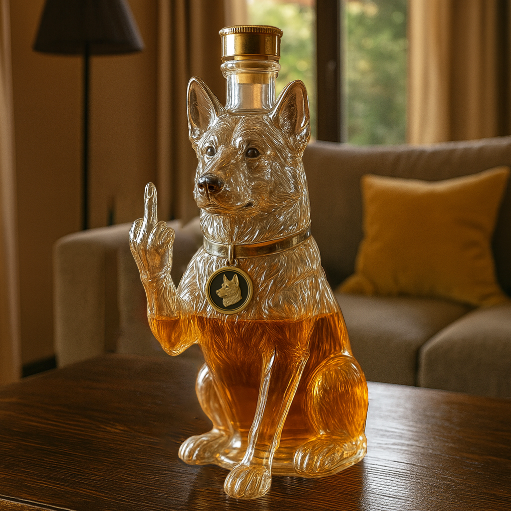 German Shepherd Whiskey Decanter Series – The Rebel’s Best Friend