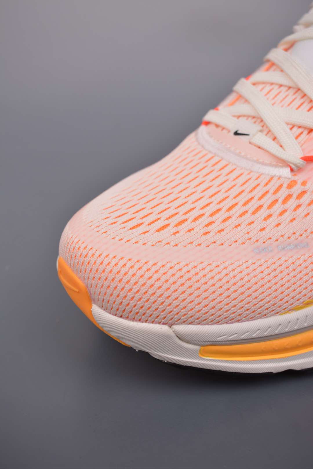Nike Vomero 18 ZoomX Rose Red Black and White