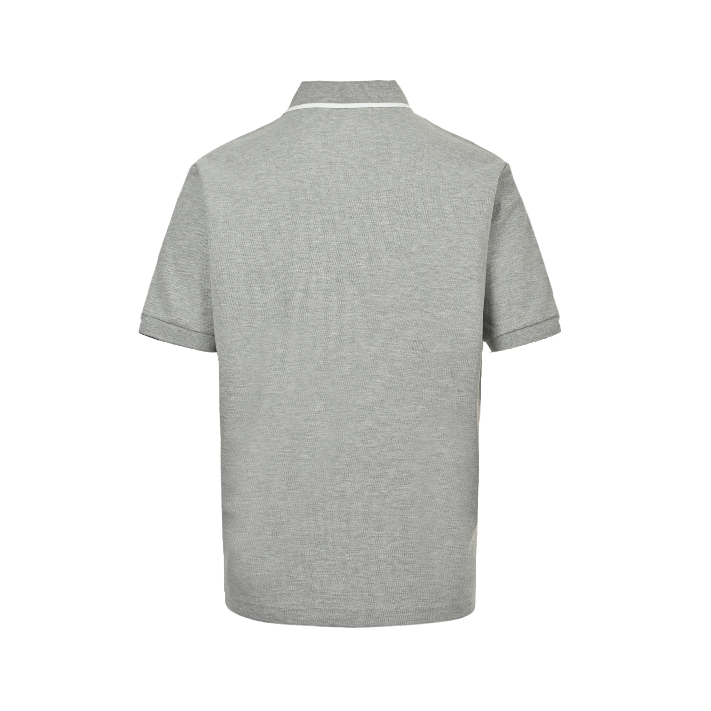 Gucci 25ss contrast color collar lettering laser embroidered Polo short sleeve