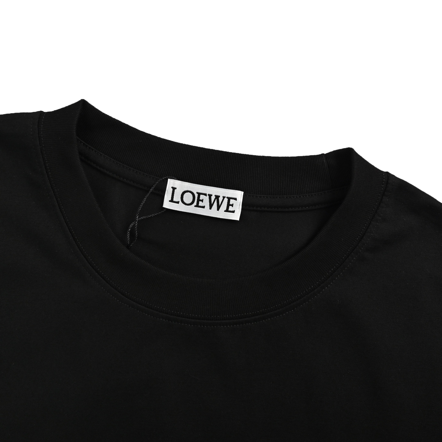 Loewe Contrast Embroidered Pocket Logo Short Sleeve