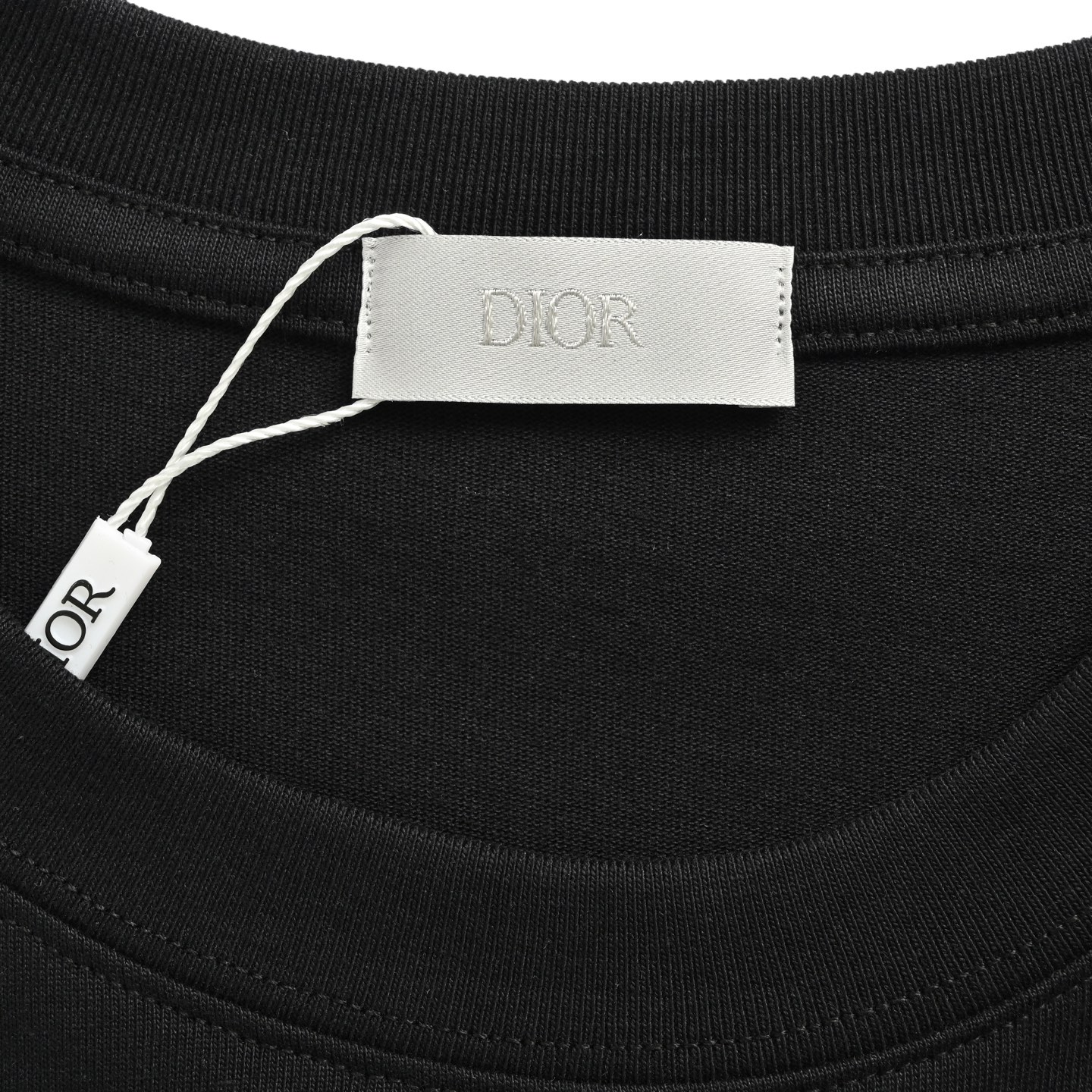 Dior 25ss art letter print short sleeve