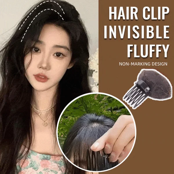 Invisible Fluffy Hair Clip