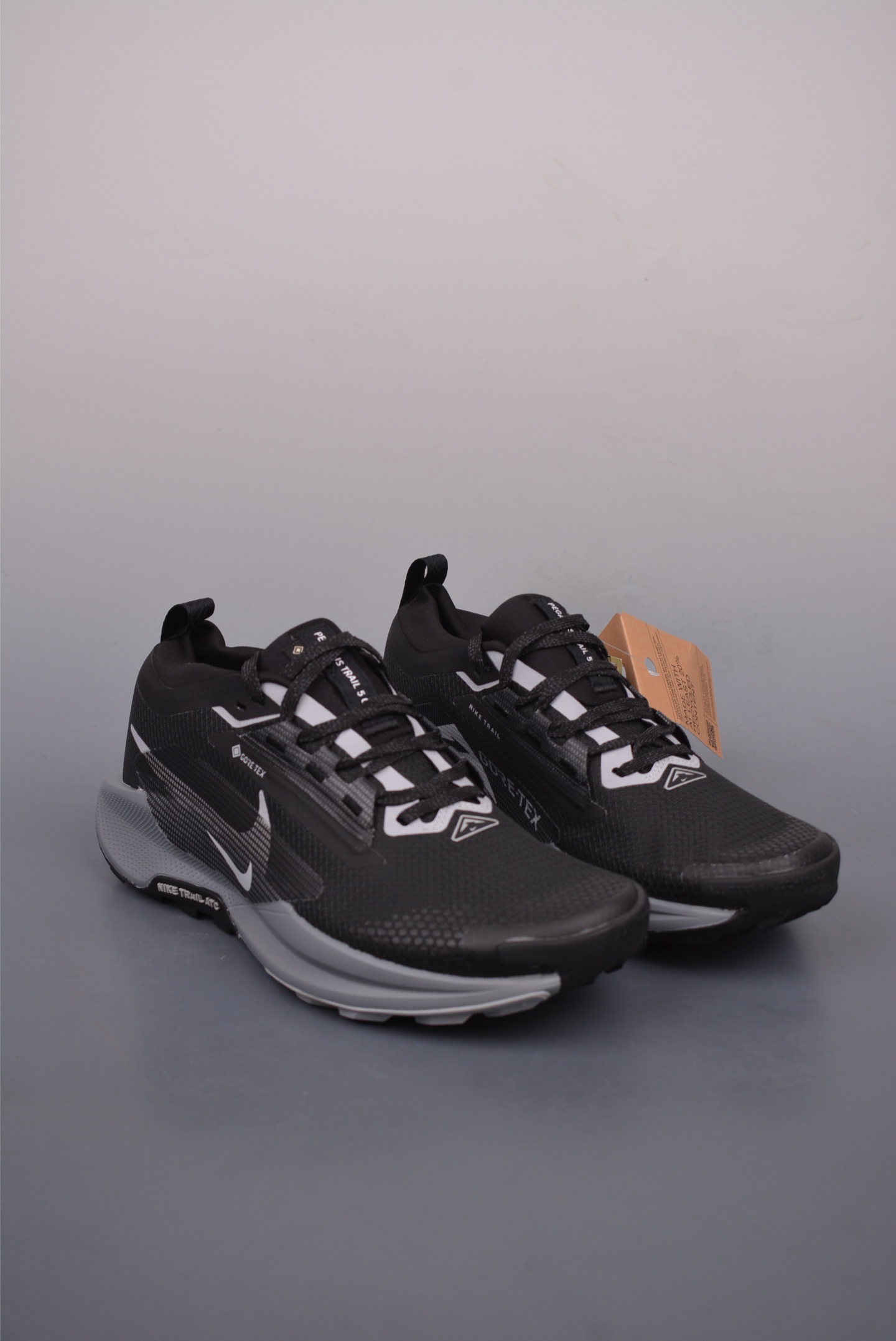 Nike REACTX PEGASUS TRAIL 5 Next Nature Black Grey  FQ0908-001