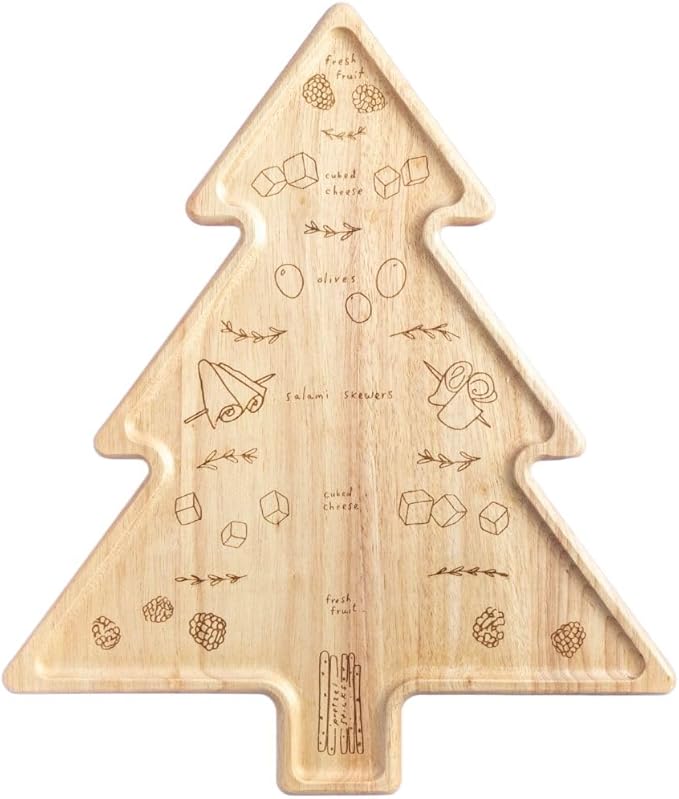 🔥CHRISTMAS ON SALE🔥Christmas Large Wooden Charcuterie Board