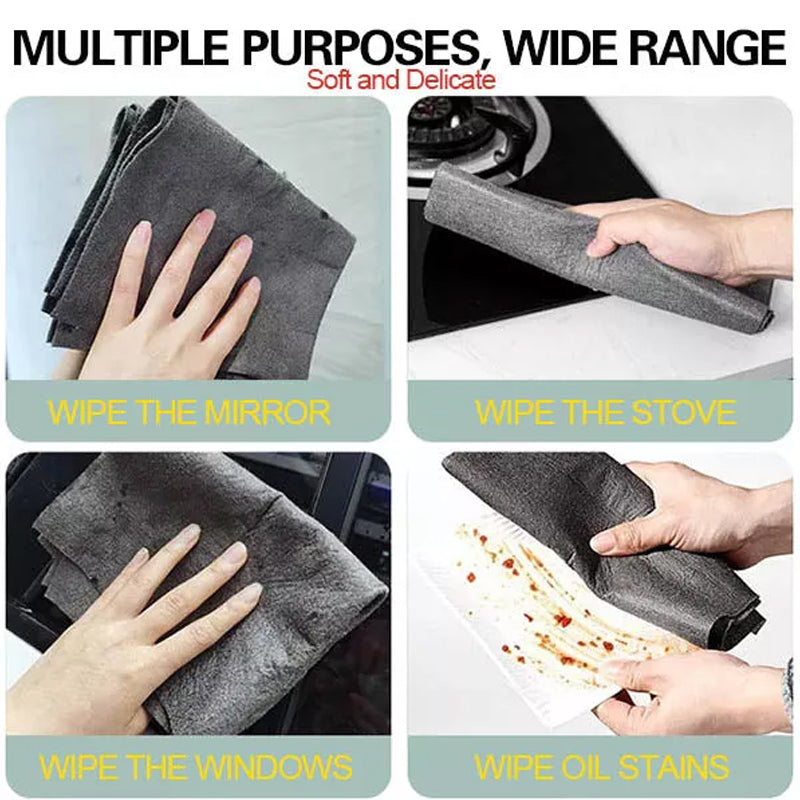 (🔥NEW YEAR EARLY SALES 50% OFF)NEW Thickened Magic Cleaning Cloth(3PCS/SET)-⏰BUY 2 SETS GET 1 SET FREE NOW!