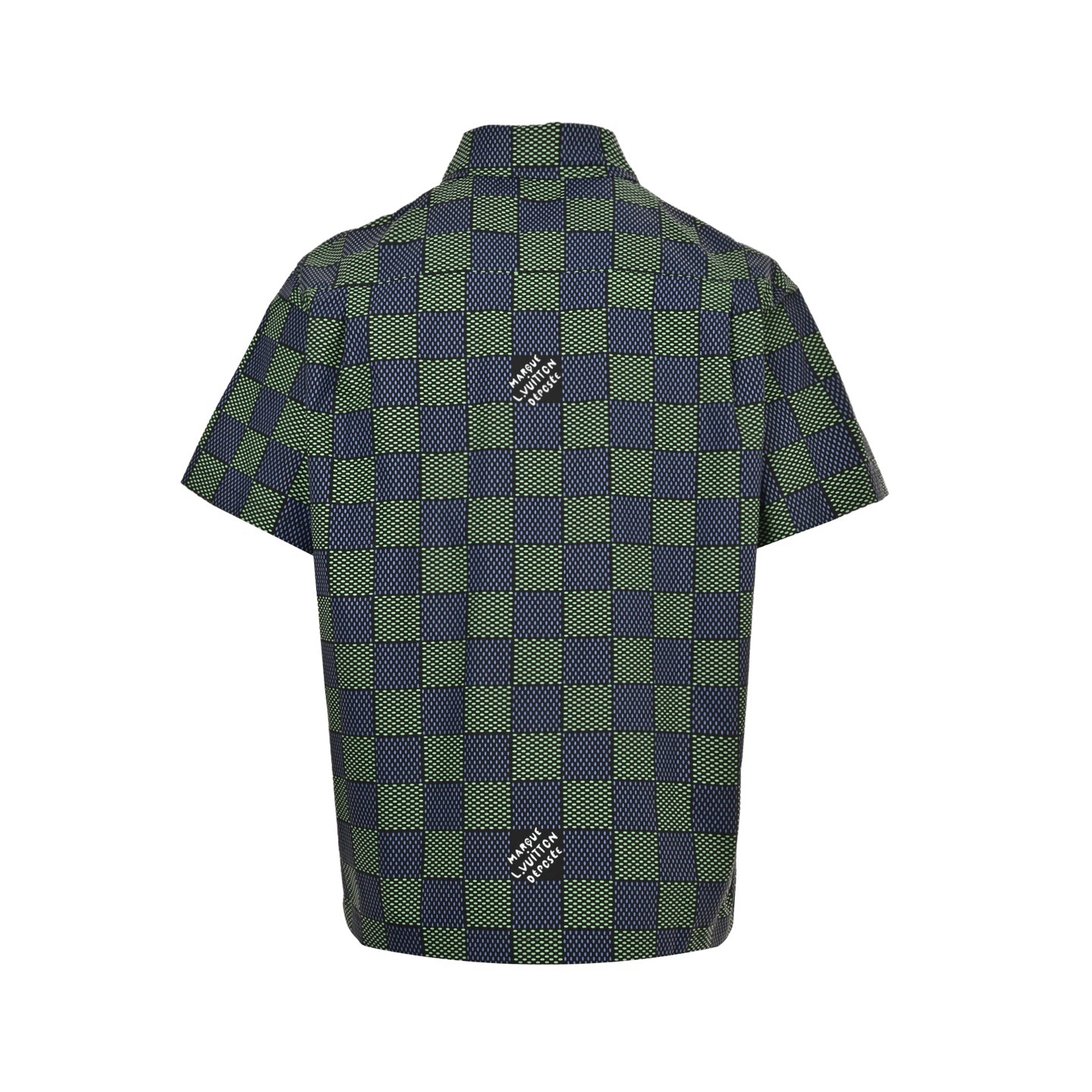 Louis Vuitton 25ss Damier Checkerboard Short Sleeve Shirt