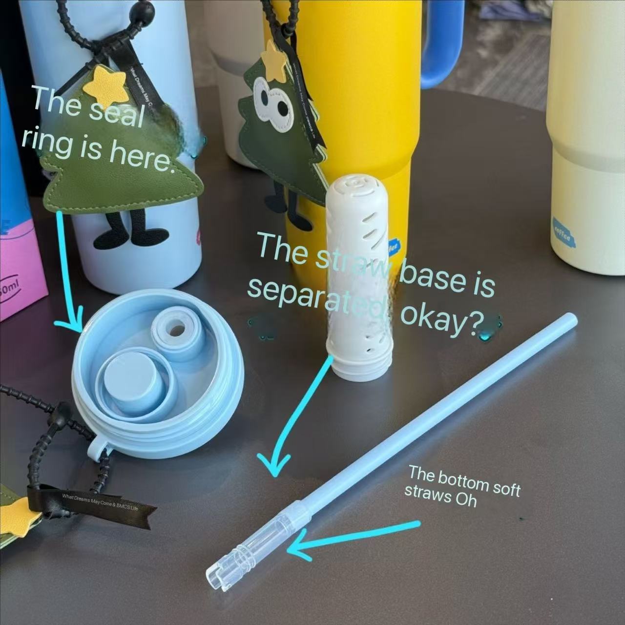 New large-capacity 316 stainless steel insulated cup, ice-cooling cup, new style for women, car-mounted stainless steel straw cup