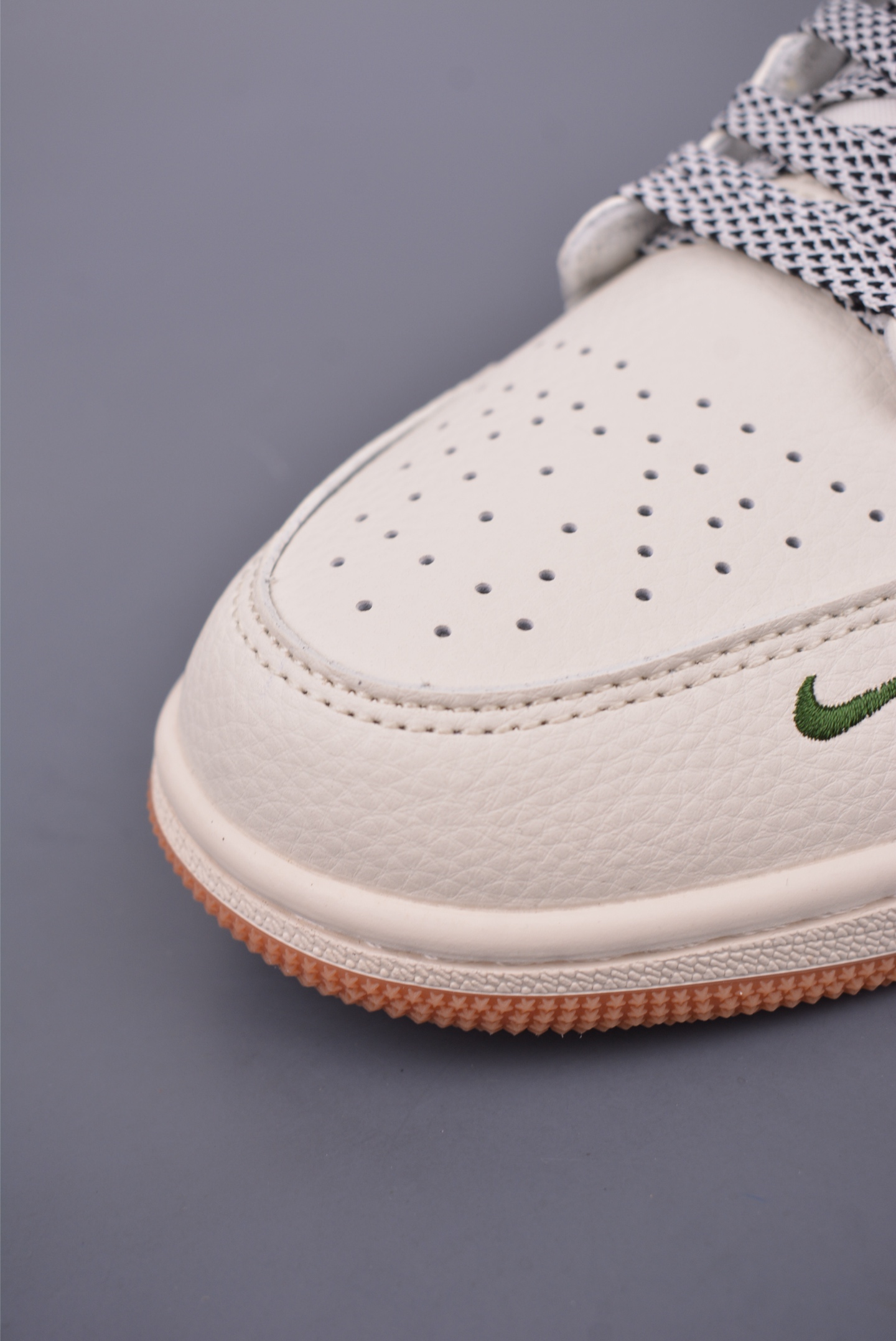 Stussy x Nike Air Jordan 1 Low OGAJ1 Basketball Shoes Off-White, Red and Green