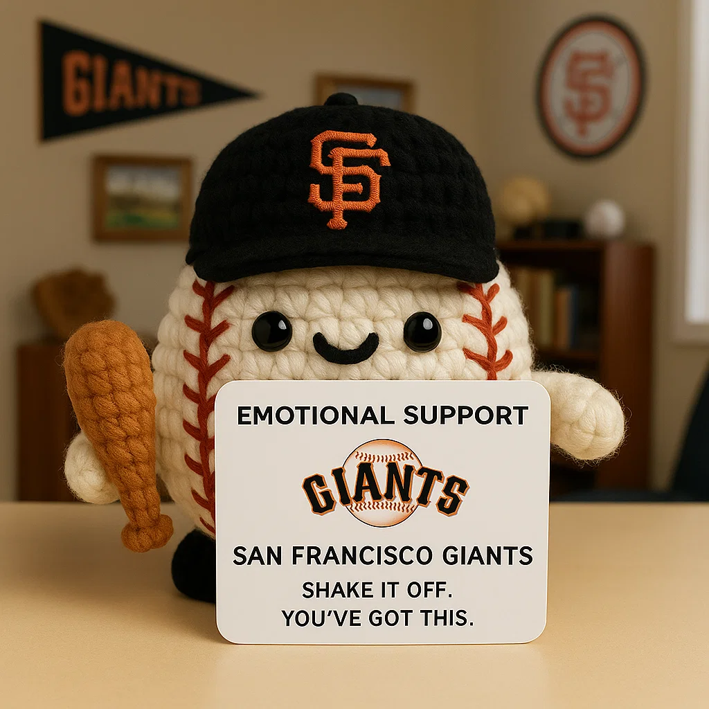 ⚾Baseball Team Emotional Support Crocheted Dolls🧶