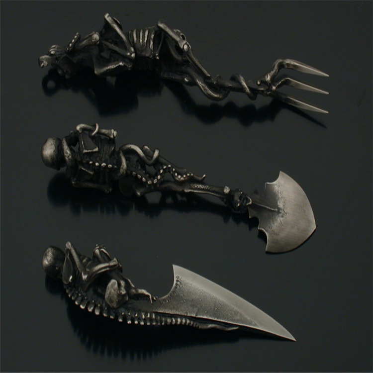 Hot Sale 🔥Halloween Gift Skeletal Cutlery Sets🎁