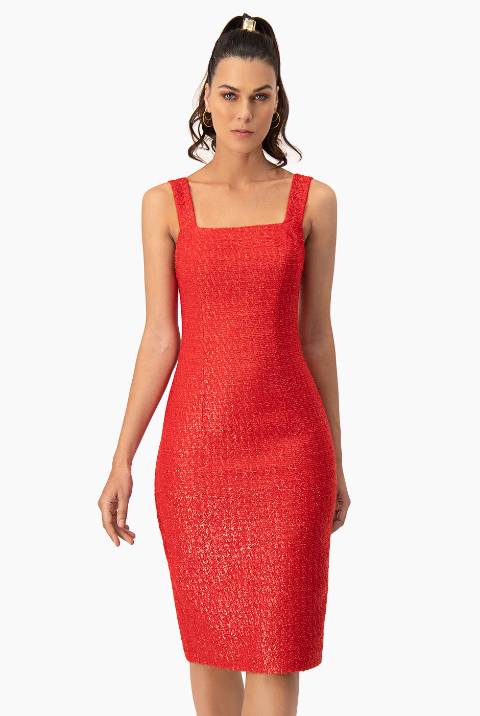 Vestido corto de tirante clasico