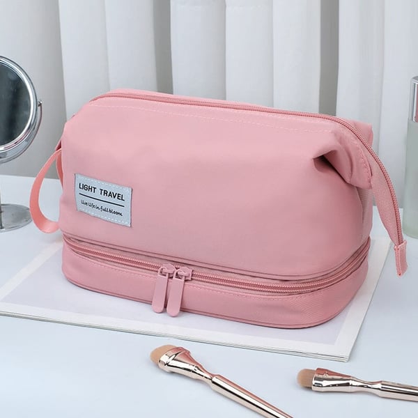 🔥Last Day Promotion-SAVE 50% OFF🔥Large Capacity Wet & Dry Separation Unisex Travel Wash & Makeup Organizer -BUY 2 FREE SHIPPING