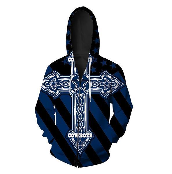 COWBOYS 3D HOODIE UNIQUE 34