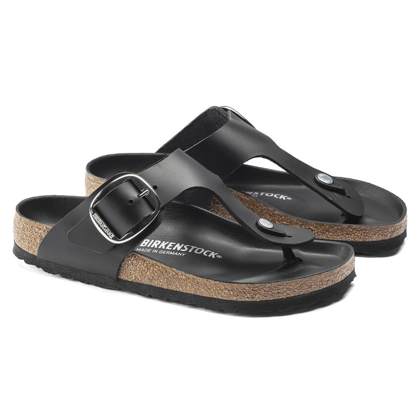 Gizeh Big Buckle Oiled Nubuck Leather B-79403