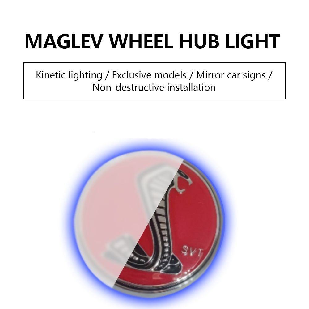 🔥Magnetic Suspension LED Floating Wheel Cap 2022 Version 1PC