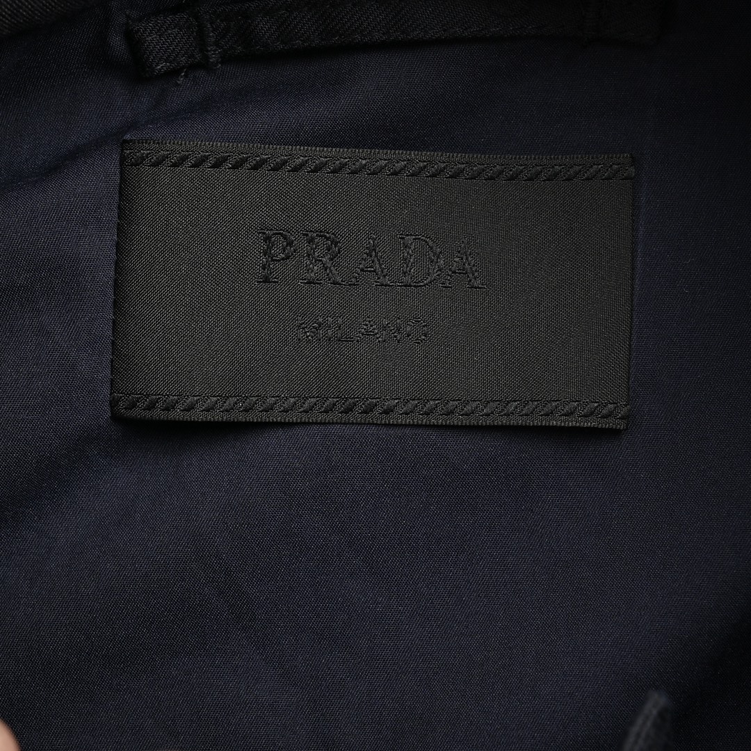 Prada 24Fw mid-length stand-up collar jacket
