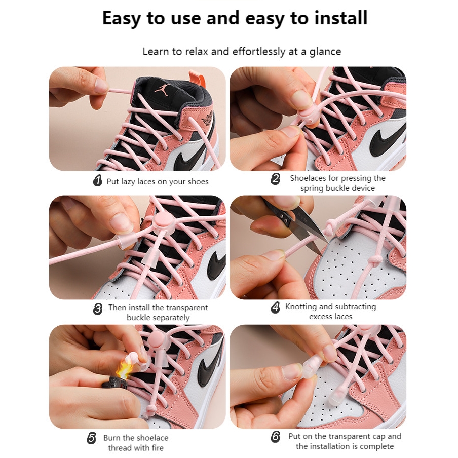 (🔥Last Day Promotion-SAVE 50% OFF)Multicolor Lazy Elastic shoe buckles-BUY 7 PAIR GET 15% OFF & FREE SHIPPING
