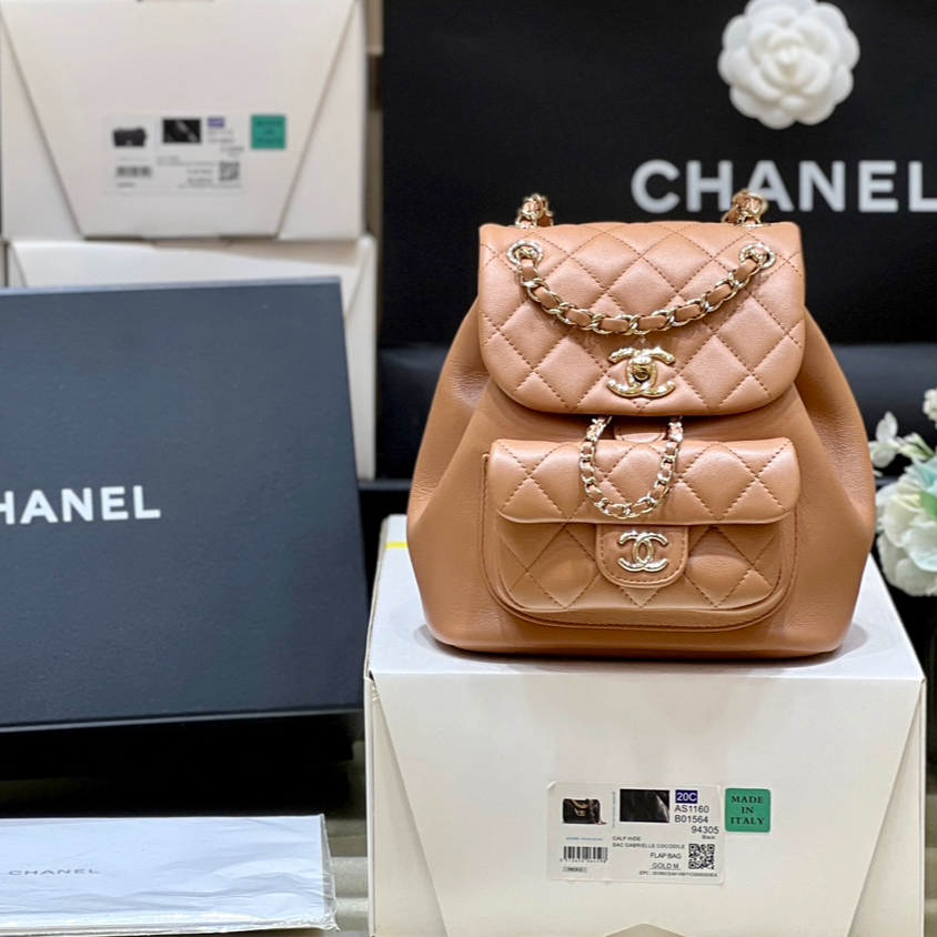 Chanel 24S duma small backpack AS2908