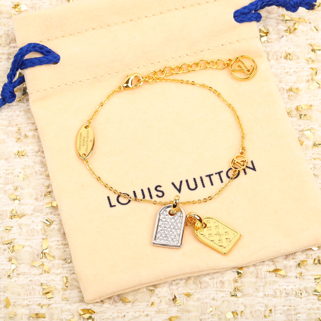 Louis Vuitton Two-tone Square Bracelet
