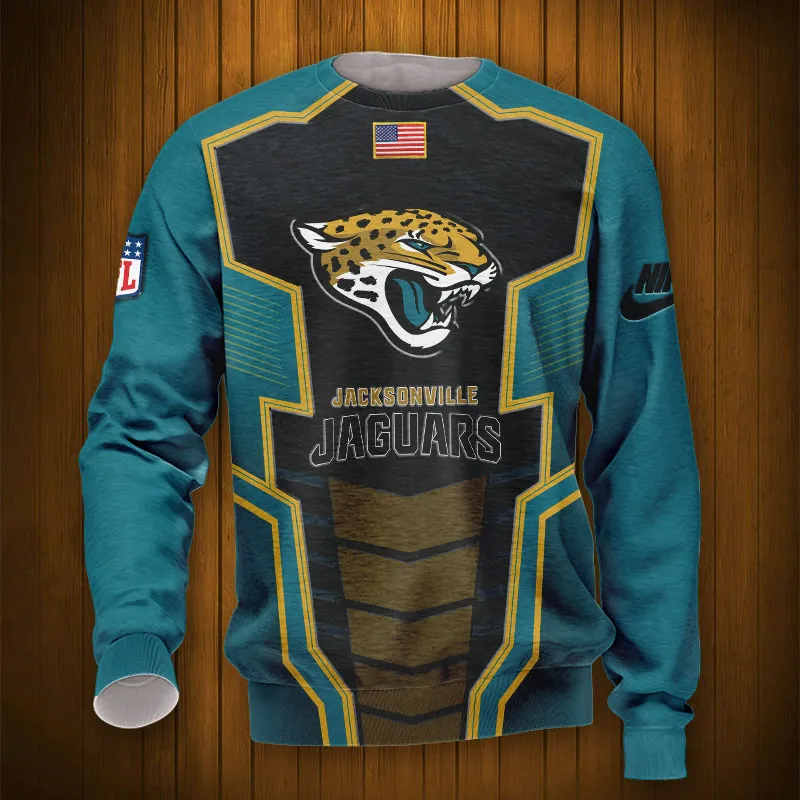 JACKSONVILLE JAGUARS 3D HOODIE TTB4313
