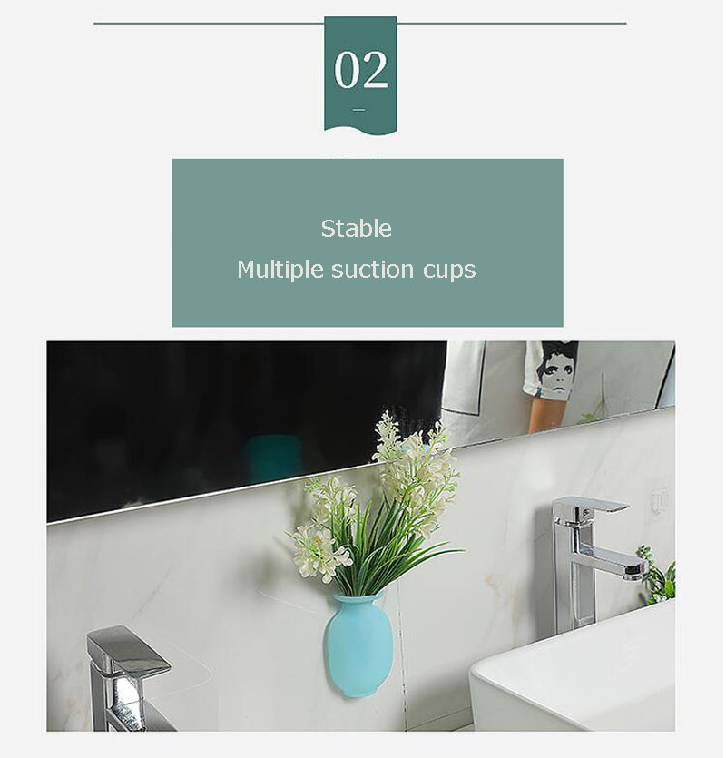 [BUY MORE SAVE MORE] Upgrade Magic Traceless Silicone Flower Vase