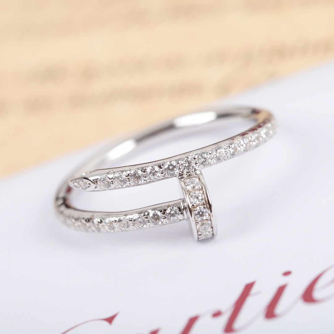 Cartier nail diamond ring