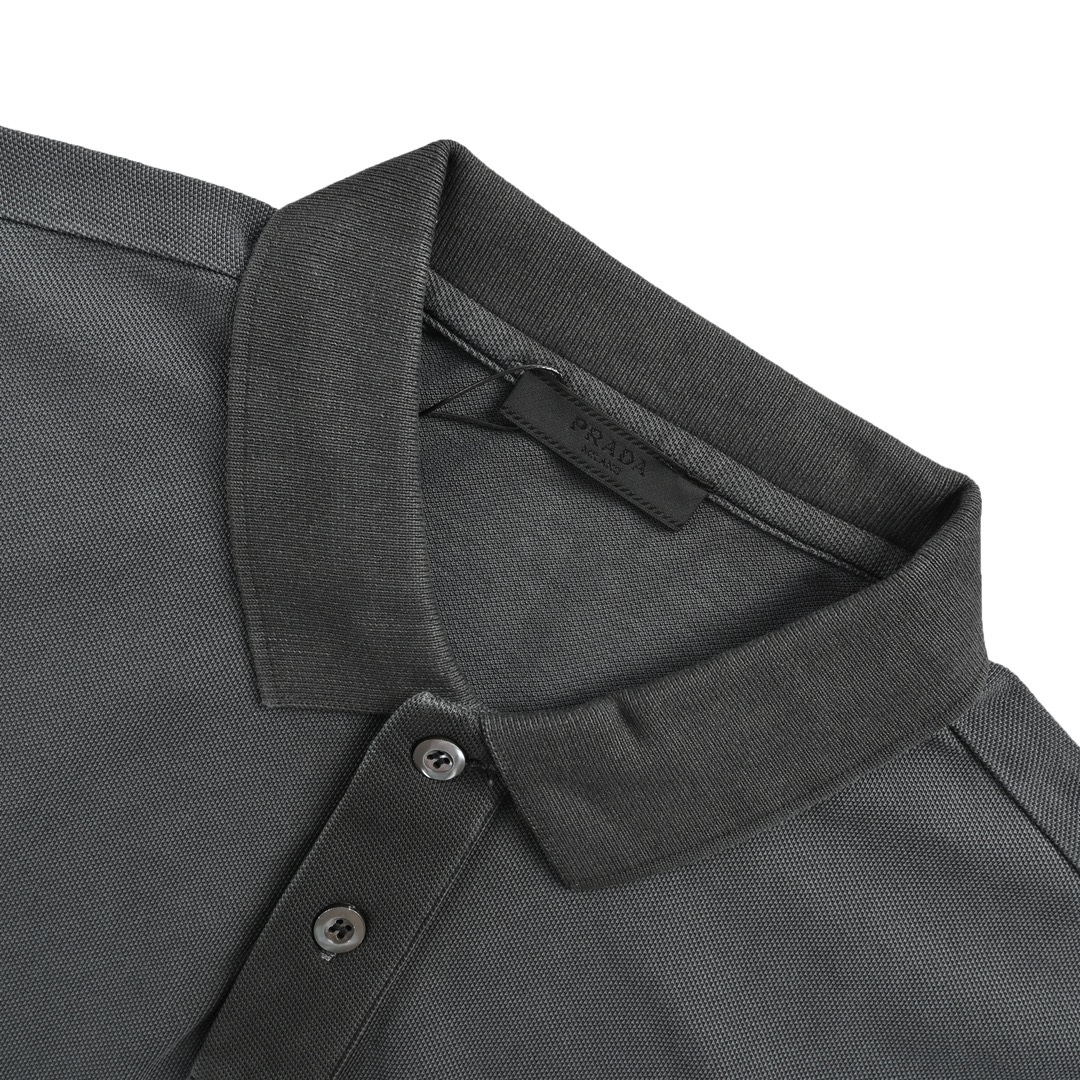 Prada 24ss gradient Polo short sleeve