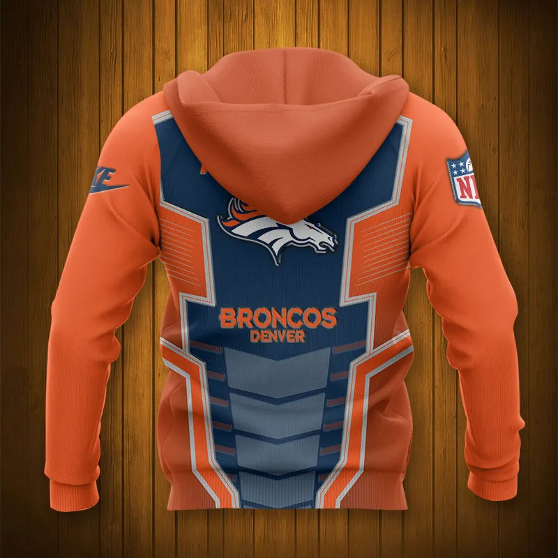DENVER BRONCOS 3D HOODIE TTB4308