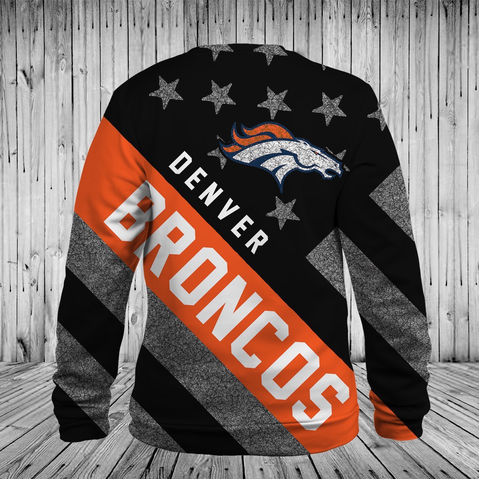 BRONCOS HOODIE 3D 100