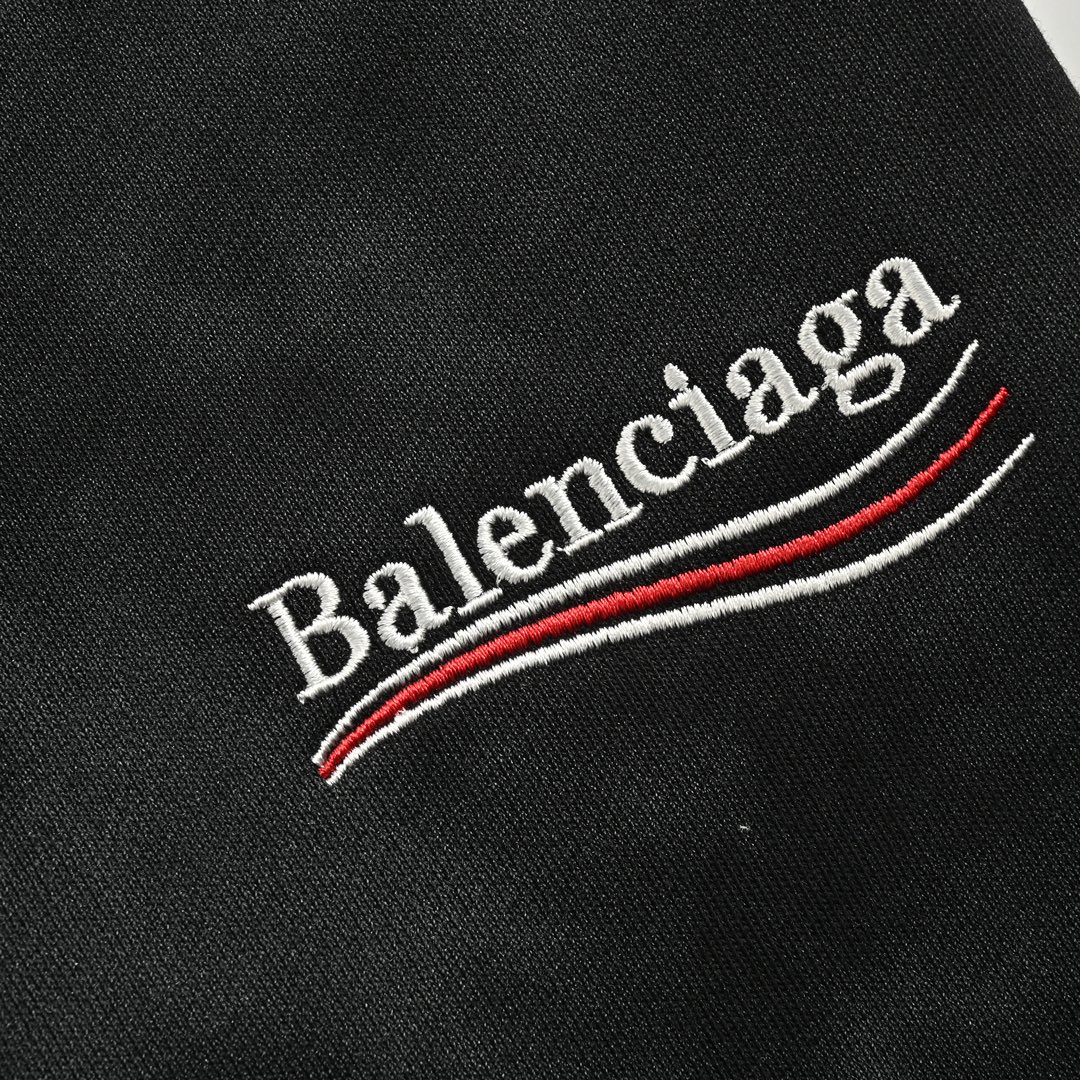 Balenciaga 24Fw embroidered cola mud-dyed washed trousers