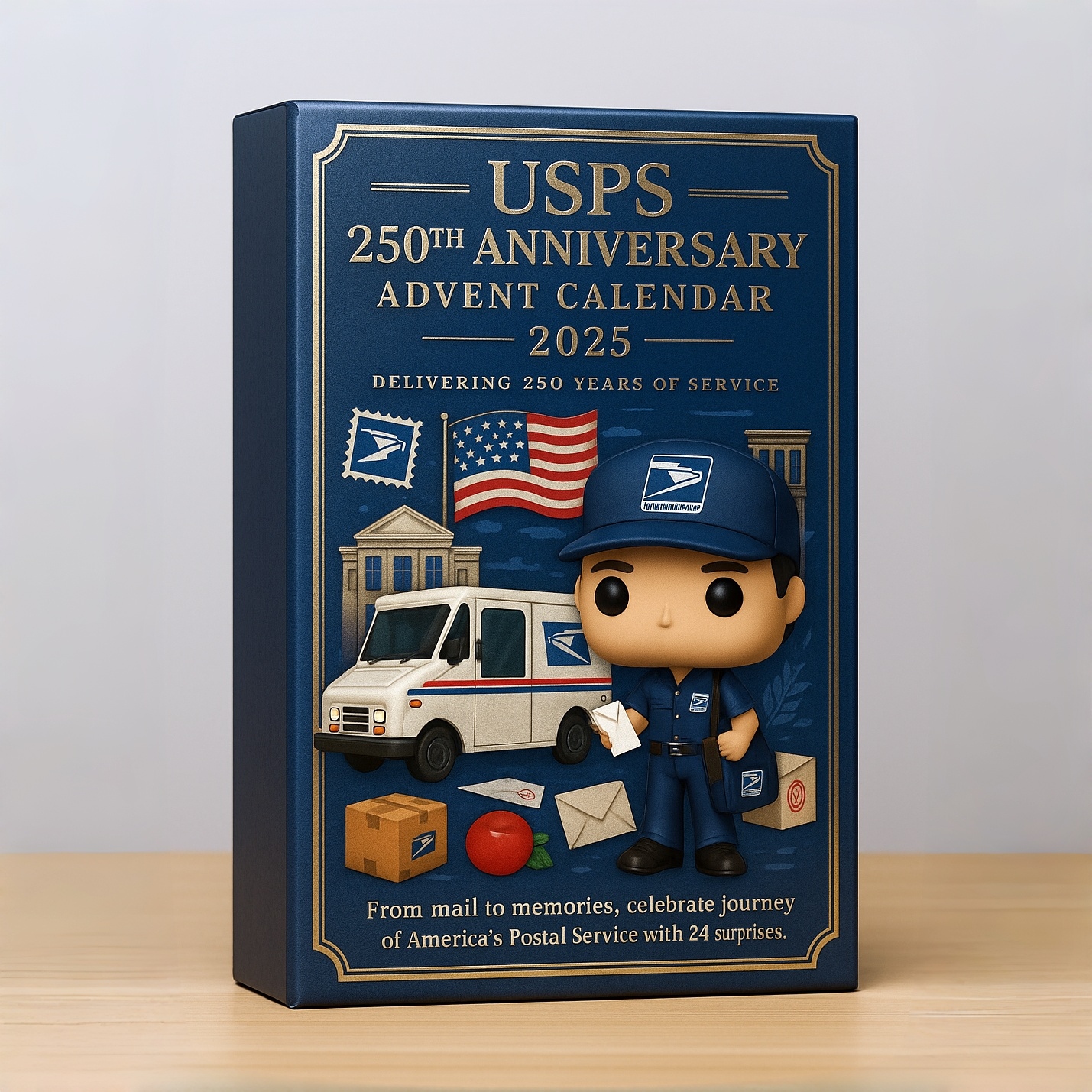 USPS 250th Anniversary 2025 Advent Calendar