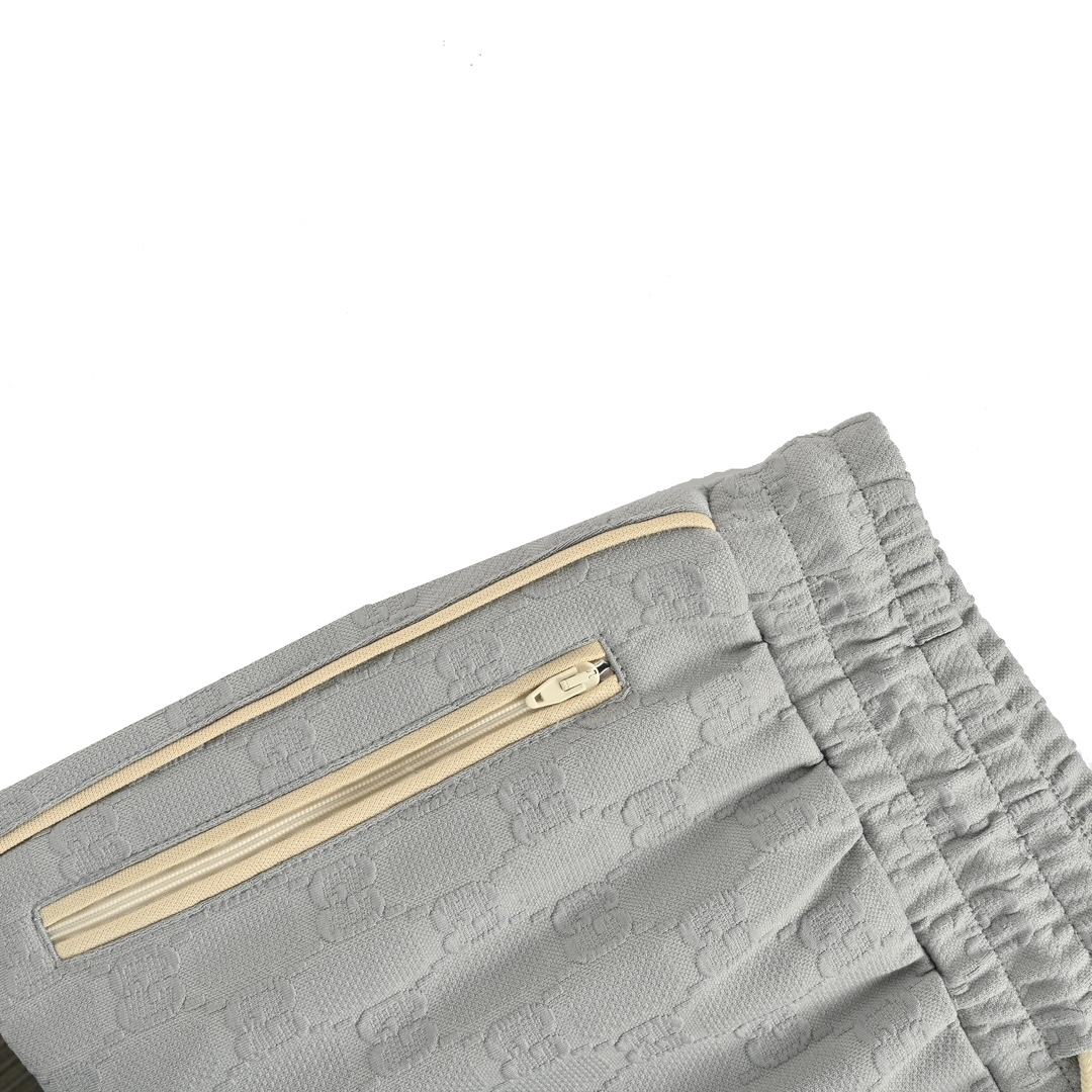 Gucci 24Fw all over print jacquard trousers