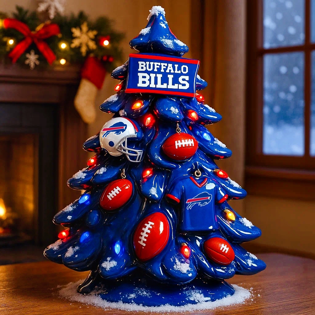Buffalo Bills Christmas tree