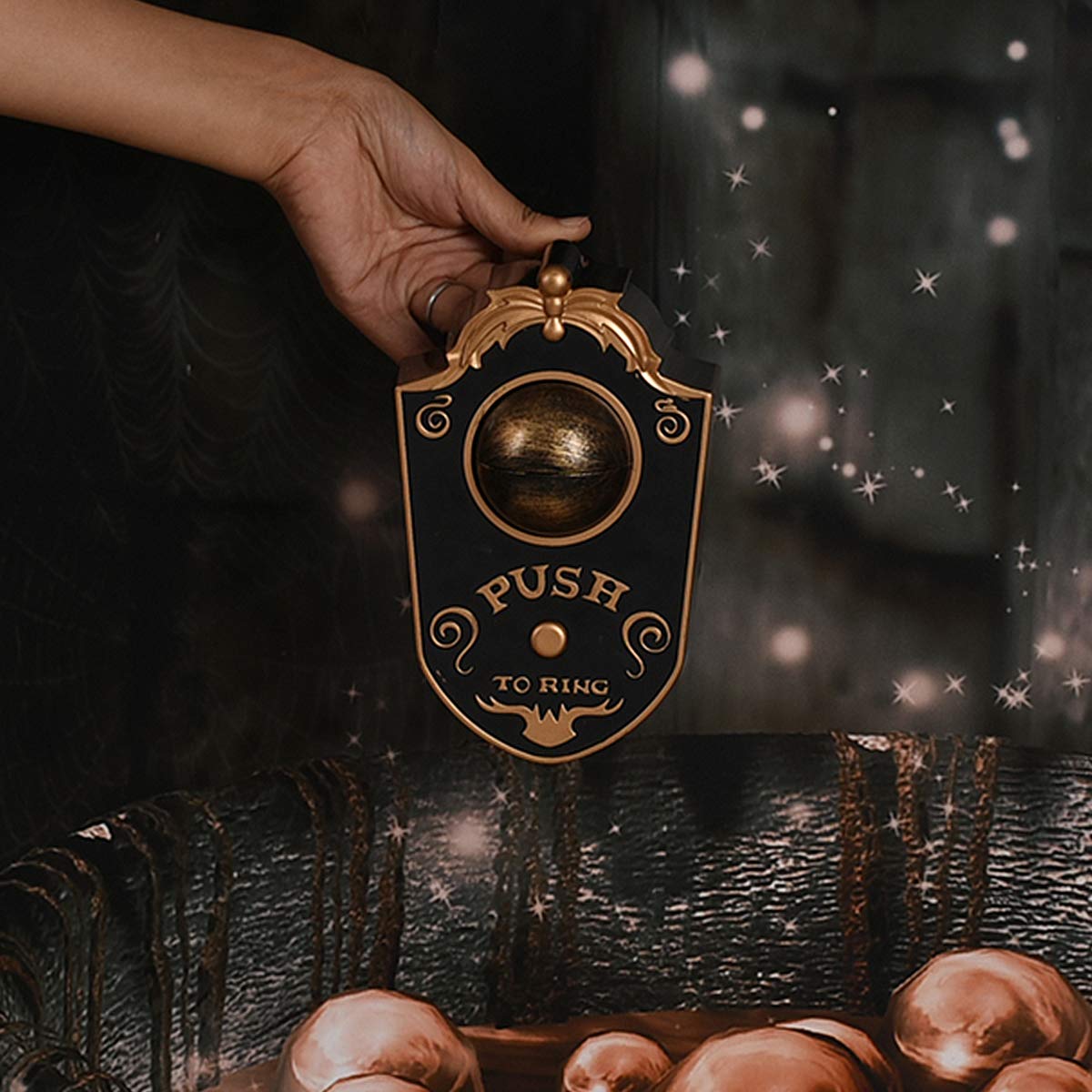 Haunted Doorbell Animated Eyeball with Spooky Sounds